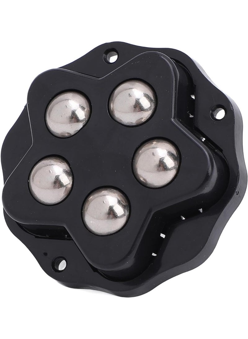 12PCS Self Adhesive Caster Wheels, Heavy Duty Appliance Rollers, 360° Swivel Mini Universal Wheel Roller Casters for Appliances, Bookcase, Nightstand - Image 3